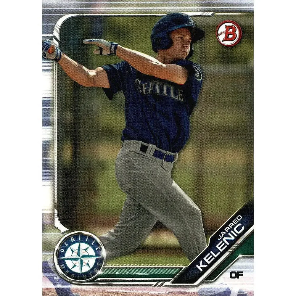 2019 Bowman Prospects Jarred Kelenic #BP-13 Seattle Mariners
